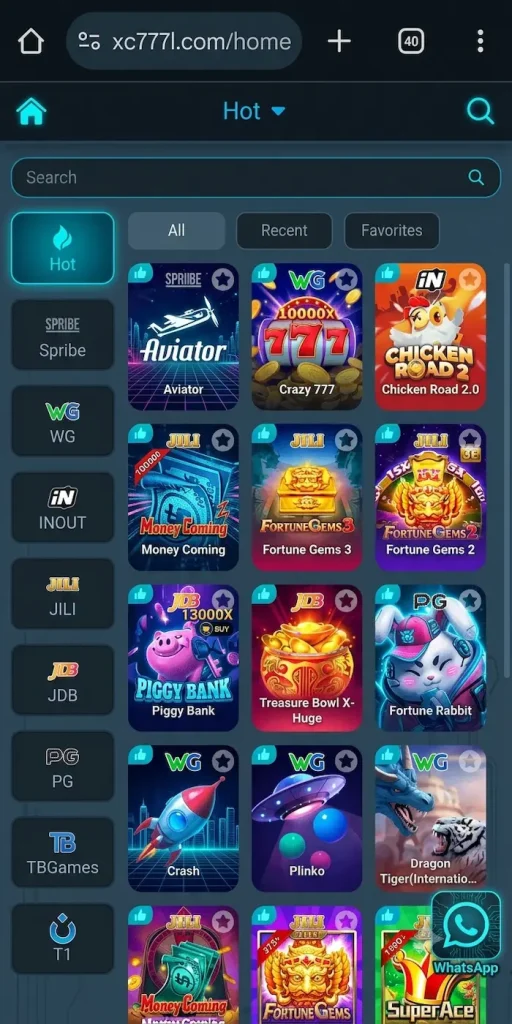 xc777 game